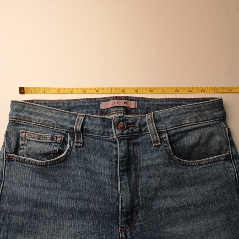 Joe's Jeans Women High Rise Skinny Stretch Denim Jeans Size 30/10 Medium Wash - Picture 7 of 10